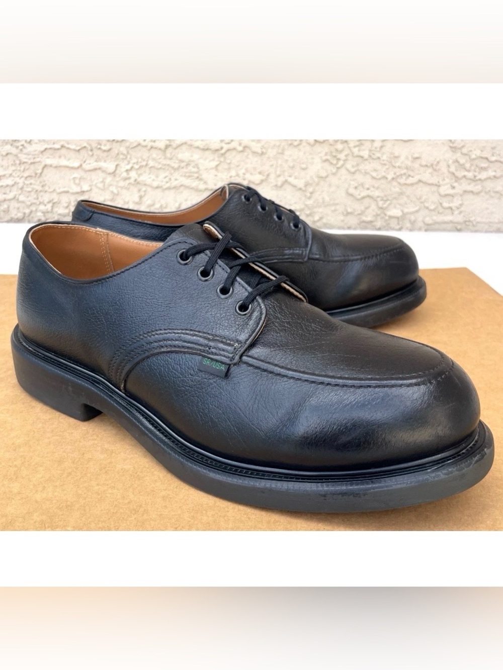 Red Wing Postman USA 4406 Moc Oxfords US 11 D Steel Toe Oil Resistant Work Shoes